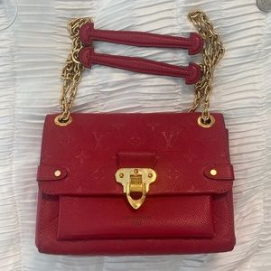 LV vavin BB scarlet purse